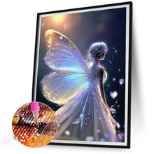 Load image into Gallery viewer, Diamond Painting - Full Round - winged angel girl (30*40CM)