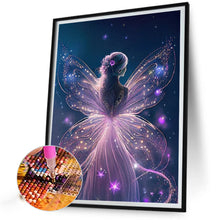 Load image into Gallery viewer, Diamond Painting - Full Round - winged angel girl (30*40CM)