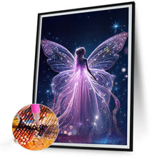 Load image into Gallery viewer, Diamond Painting - Full Round - winged angel girl (30*40CM)