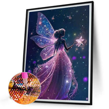 Load image into Gallery viewer, Diamond Painting - Full Round - winged angel girl (30*40CM)