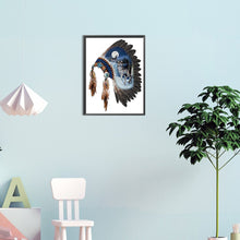 Load image into Gallery viewer, Diamond Painting - Full Round - native american headgear (30*40CM)