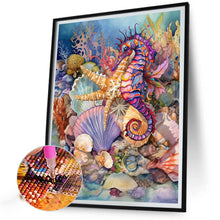 Load image into Gallery viewer, Diamond Painting - Full Round - seahorse (30*40CM)