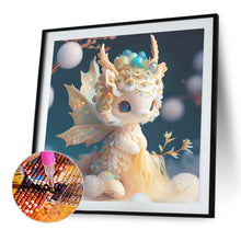 Load image into Gallery viewer, Diamond Painting - Full Round - Noble and cute dragon (30*30CM)