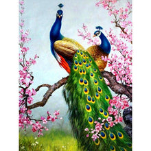 Load image into Gallery viewer, Diamond Painting - Full Round - peacock (30*40CM)