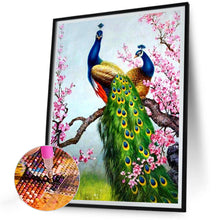 Load image into Gallery viewer, Diamond Painting - Full Round - peacock (30*40CM)