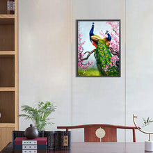 Load image into Gallery viewer, Diamond Painting - Full Round - peacock (30*40CM)
