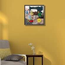 Load image into Gallery viewer, Diamond Painting - Partial Special Shaped - retro nostalgic sewing machine (30*30CM)