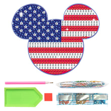 Load image into Gallery viewer, DIY Diamond Painting Coasters Mickey Kit Cartoon Coasters for Adults Kids