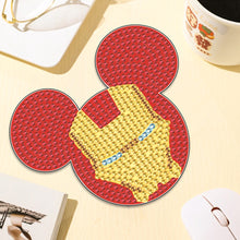 Load image into Gallery viewer, DIY Diamond Painting Coasters Mickey Kit Cartoon Coasters for Adults Kids