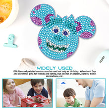 Load image into Gallery viewer, DIY Diamond Painting Coasters Mickey Kit Cartoon Coasters for Adults Kids