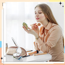 Load image into Gallery viewer, DIY Diamond Art Mosaic Makeup Mirror Art Craft Set Mandala Pattern Pocket Mirror
