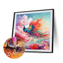 Load image into Gallery viewer, Diamond Painting - Full Round - take off peacock phoenix (30*30CM)