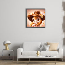 Load image into Gallery viewer, Diamond Painting - Full Round - western cowboy hat pony (30*30CM)