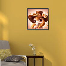 Load image into Gallery viewer, Diamond Painting - Full Round - western cowboy hat pony (30*30CM)