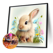 Load image into Gallery viewer, Diamond Painting - Full Round - rabbit in the garden (30*30CM)