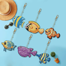 Load image into Gallery viewer, DIY Diamond Art Keychains Gem Keychains Christmas Decoration Gift (GJ014)