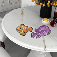 Load image into Gallery viewer, DIY Diamond Art Keychains Gem Keychains Christmas Decoration Gift (GJ014)