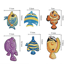 Load image into Gallery viewer, DIY Diamond Art Keychains Gem Keychains Christmas Decoration Gift (GJ014)