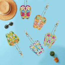 Load image into Gallery viewer, DIY Diamond Art Keychains Gem Keychains Christmas Decoration Gift (GJ018)