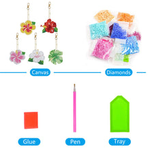 Load image into Gallery viewer, DIY Diamond Art Keychains Gem Keychains Christmas Decoration Gift (GJ024)