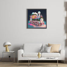Load image into Gallery viewer, Diamond Painting - Partial Special Shaped - Lantern Train (30*30CM)