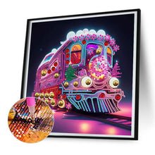 Load image into Gallery viewer, Diamond Painting - Partial Special Shaped - Lantern Train (30*30CM)