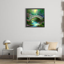 Load image into Gallery viewer, Diamond Painting - Full Round - park arch bridge (30*30CM)