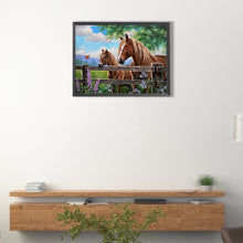 Load image into Gallery viewer, Diamond Painting - Full Round - mustang (40*30CM)