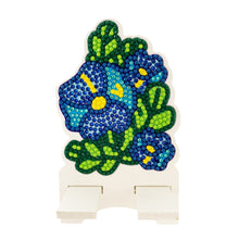 Load image into Gallery viewer, DIY Diamond Painting Phone Holder for Desktop Crystal Resin Craft (Flower 3)
