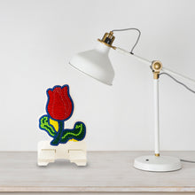 Load image into Gallery viewer, DIY Diamond Painting Phone Holder for Desktop Crystal Resin Craft (Flower 4)