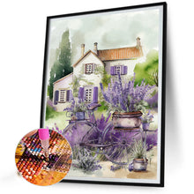 Load image into Gallery viewer, Diamond Painting - Full Round - Lavender (30*40CM)