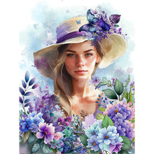 Load image into Gallery viewer, Diamond Painting - Full Round - Lavender (30*40CM)
