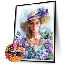 Load image into Gallery viewer, Diamond Painting - Full Round - Lavender (30*40CM)