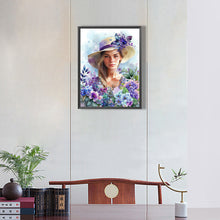 Load image into Gallery viewer, Diamond Painting - Full Round - Lavender (30*40CM)
