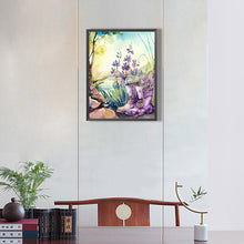 Load image into Gallery viewer, Diamond Painting - Full Round - Lavender (30*40CM)