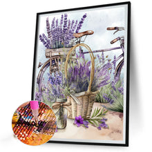 Load image into Gallery viewer, Diamond Painting - Full Round - Lavender (30*40CM)