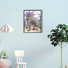Load image into Gallery viewer, Diamond Painting - Full Round - Lavender (30*40CM)