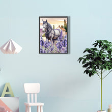 Load image into Gallery viewer, Diamond Painting - Full Round - Lavender (30*40CM)