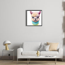 Load image into Gallery viewer, Diamond Painting - Full Round - big head alpaca (30*30CM)