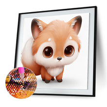 Load image into Gallery viewer, Diamond Painting - Full Round - big head animal squirrel (30*30CM)
