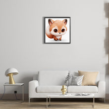 Load image into Gallery viewer, Diamond Painting - Full Round - big head animal squirrel (30*30CM)