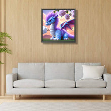 Load image into Gallery viewer, Diamond Painting - Full Round - cartoon pterodactyl (30*30CM)