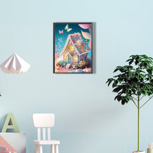 Load image into Gallery viewer, Diamond Painting - Partial Special Shaped - dream greenhouse (30*40CM)