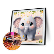 Load image into Gallery viewer, Diamond Painting - Full Round - chubby elephant (30*30CM)