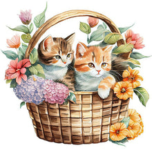 Load image into Gallery viewer, Diamond Painting - Full Round - flower basket (30*30CM)