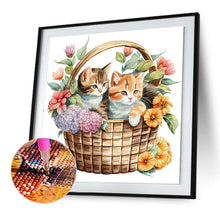 Load image into Gallery viewer, Diamond Painting - Full Round - flower basket (30*30CM)