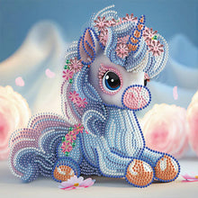 Load image into Gallery viewer, Diamond Painting - Partial Special Shaped - unicorn (30*30CM)