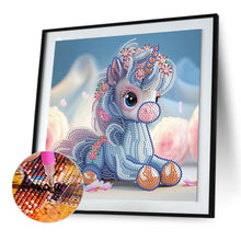 Load image into Gallery viewer, Diamond Painting - Partial Special Shaped - unicorn (30*30CM)