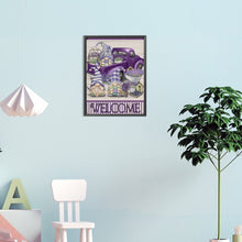 Load image into Gallery viewer, Diamond Painting - Full Round - lavender gnome (30*40CM)