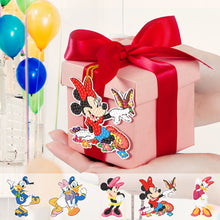 Load image into Gallery viewer, 10pcs Diamond Painting Pendant DIY Cartoon Round Drill Pendant Bag Pendant